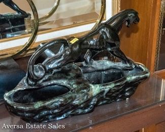 1950s Panther Light Planter