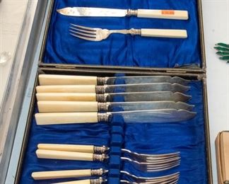 Victorian Fork and Knife Set