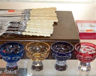 Collectibles - Cut to Clear Glassware