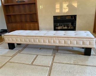 Alternate view - Wittmann bench from Manifesto of Chicago. MEASUREMENTS: 15"H x 72"L x 19 1/2"W. $650.