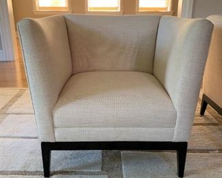 Alternate view - Side Chair by Interior Crafts. MEASUREMENTS: 28"H x 34"W x 30"D. Pair $750 - Separately $450 Ea.