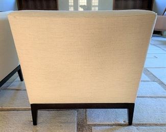 Alternate view - Side Chair by Interior Crafts. MEASUREMENTS: 28"H x 34"W x 30"D. Pair $750 - Separately $450 Ea.