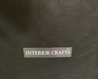 Alternate view - Side Chair by Interior Crafts. MEASUREMENTS: 28"H x 34"W x 30"D. Pair $750 - Separately $450 Ea.