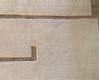 Alternate view - Large Tufenkian area rug in the Shanghai pattern. MEASUREMENTS: Approximately 16' x 14'. $1800