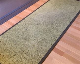 Ruckstuhl carpet runner. MEASUREMENTS: 10' x 4'. $75