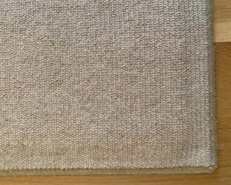 Alternate view - Neutral wool area rug. MEASUREMENTS: 10' x 8'. $125