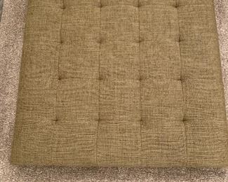Alternate view - Pair of custom made meditation mats with pillows. MEASUREMENTS: Mats measures 30" x 30". Pair $400 Separately $250 Ea.