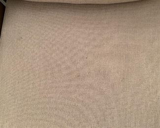 Alternate view - Knoll leather sofa with chrome legs. MEASUREMENTS: 37"H x 69"W x 35"D. $2000