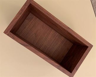 Alternate view - De La Espada solid wood box. MEASUREMENTS: 8"H x 15 1/2"L x 8"W. $75