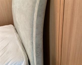 Alternate view - Queen size bed. MEASUREMENTS: Headboard - 56 1/2"H x 66 1/2"W. Bed 94"L. $350