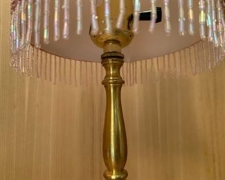 Alternate view - Small boudoir lamp. MEASUREMENTS: 17"H. $25