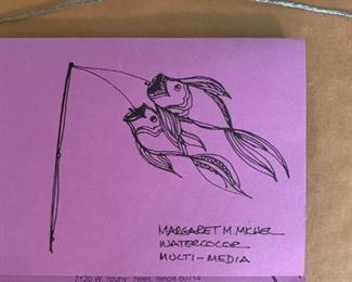 Alternate view - Multimedia artisan created turtle art. MEASUREMENTS: 9 1/2" H x 9 1/2"W. $35