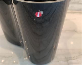Alternate view - Alvar Aalto Ittala vase. MEASUREMENTS: 6 1/4"H x 8"W. $75