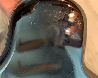 Alternate view - Alvar Aalto Ittala vase. MEASUREMENTS: 6 1/4"H x 8"W. $75