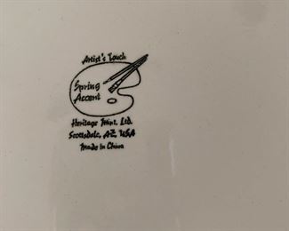 Alternate view - Large oval platter. Measures 18" x 13 1/2". $10