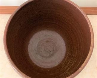 Alternate view - Art pottery. MEASUREMENTS: 8"H x 8 3/4"W. $35