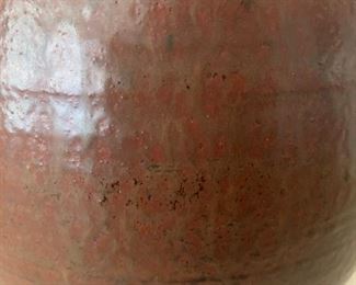 Alternate view - Art pottery. MEASUREMENTS: 8"H x 8 3/4"W. $35