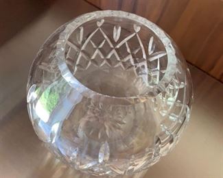 Alternate view - Rogaska Crystal rose bowl. MEASUREMENTS: 4 3/4"H x 6"W. $15