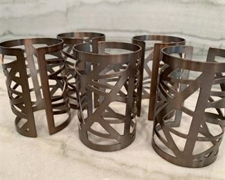 Alternate view - Lot of napkin rings. MEASUREMENTS: 2 1/2"H. $25