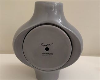 Alternate view - George Nelson Vitra ceramic clock. MEASUREMENTS: 7"H x 6"W x 3 1/2"D. $175
