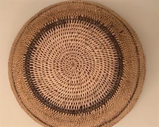 Alternate view - Hand woven basket. MEASUREMENTS: 5"H x 11"D. $35