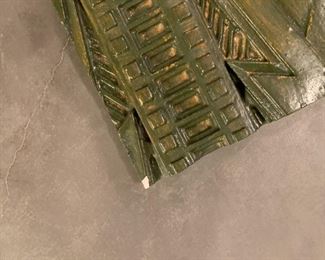 Alternate view - Ornamental Plaster Freize after Frank Lloyd Wright for Dana-Thomas House renovation. MEASUREMENTS: 1 3/4" Thick x 21"L x 8"W. $250