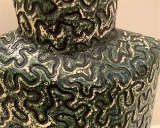 Alternate view - Art pottery vase. MEASUREMENTS: 12"H x 8"W. $40