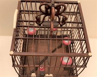 Alternate view - Chinese cricket cage. MEASUREMENTS: 11"H x 7 1/2" x 7 1/2". $50
