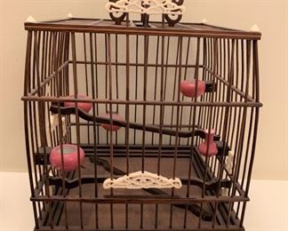 Alternate view - Chinese cricket cage. MEASUREMENTS: 11"H x 7 1/2" x 7 1/2". $50