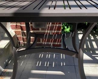 Alternate view - Side table - Crate and Barrel. MEASUREMENTS: 21"H x 24"W x 22"D. $125