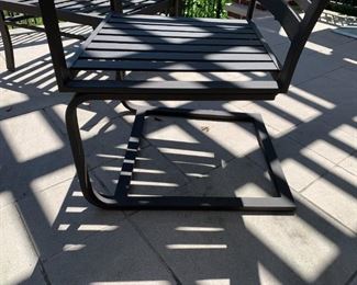 Alternate view - Rocker chair. MEASUREMENTS: 34"H x 22"W x 23 1/2"D. $150 - includes orange seat cushion.