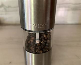 Alternate view - Cole & Mason Pepper mill. MEASUREMENTS: 8 1/2" H $15