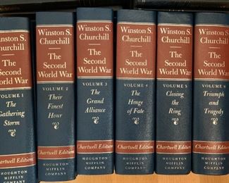 Complete set - Churchill - Second World War $125