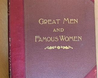 Alternate view - Complete volumes - Great Men and Famous Women - 8 volumes $100