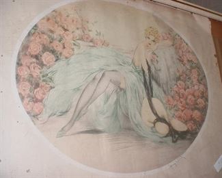 Louis Icart vintage print