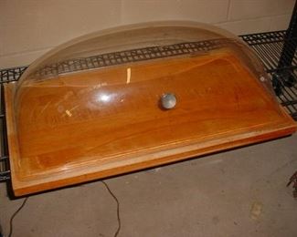 Commercial food serving display case