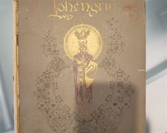 The Tale of Lohengrin antique book