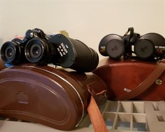 Binoculars (Kalimar, Empire, Nikon, Tasco)