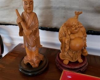 Chinese carved figurines