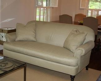 Designer Custom reupholstered Sofa - 80” long - $ 495