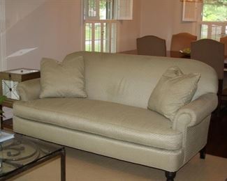 Designer Custom reupholstered Sofa - 80” long - $ 495