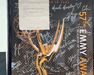 57th Emmy Award poster signed 