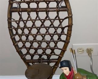 Lot 505 $30.00 Snowshoe candle holder