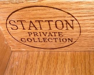 Lot 513 Statton Trutype Americana Private Collect $350.00 Night Stand Table