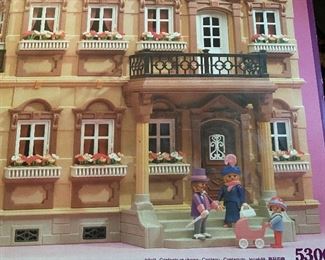 Lot 578. $225.00 . Playmobil #5300 Victorian Mansion in original Box. 
