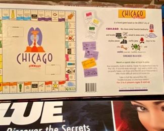 Lot 861 $18.00   3 Board Games: Chicago in a Box, Scene It and Clue