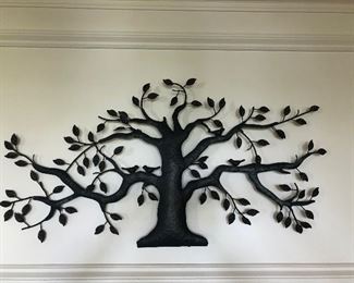 Metal wall decor