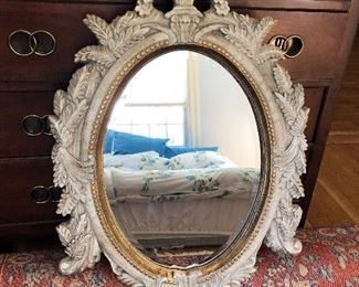 Resin w/ beveled edge mirror