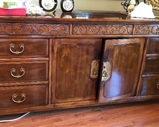 Henredon dresser Asian style