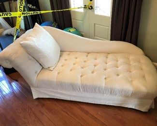 Chaise lounge cream color